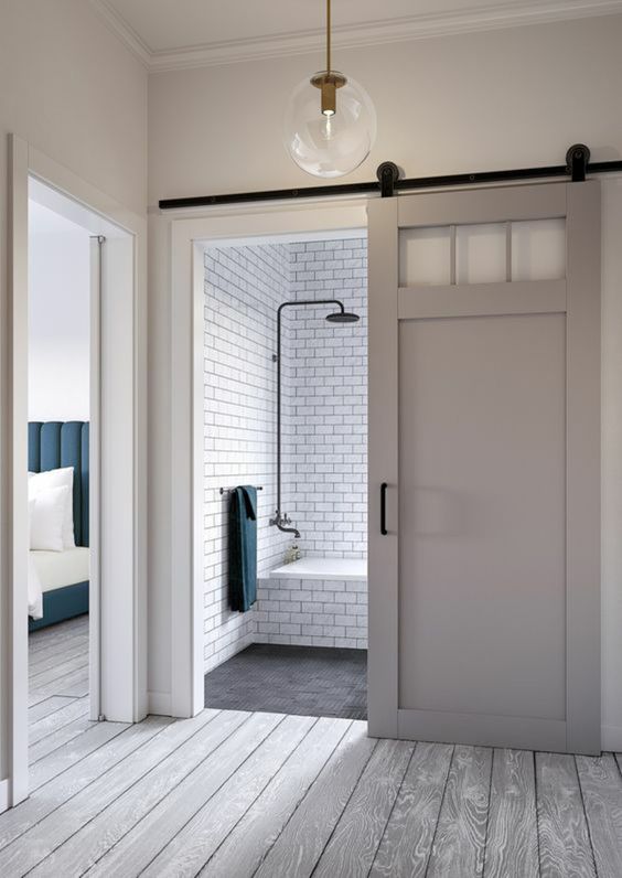 porte coulissante petite salle de bain