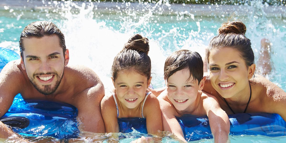 famille piscine