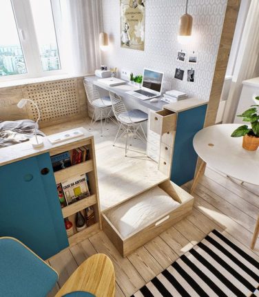 optimiser l'espace petit appartement.2